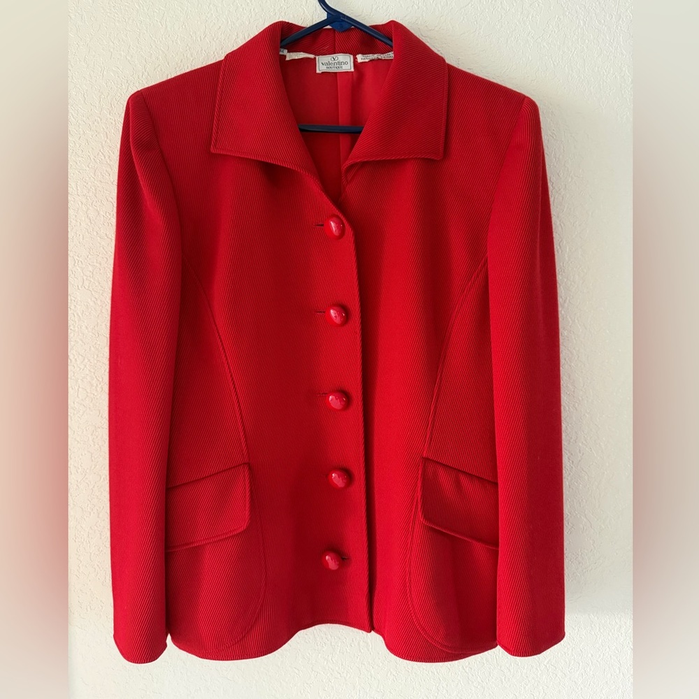 Authentic VALENTINO Boutique Cashmere Blend Blazer -Size 14 - COA included